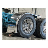 80" 304 Stainless Ultra Lowrider Half Fenders with Flare