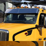 11" Drop Visor 2013+ Peterbilt 537, 548, 567, 579 Day Cab