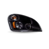 FL Cascadia Black LED Reflector Headlight Assembly