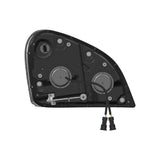 FL Cascadia Black LED Reflector Headlight Assembly