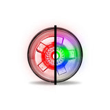 Red/RGB 3/4" Clearance Marker Light with 11 LED Lights
