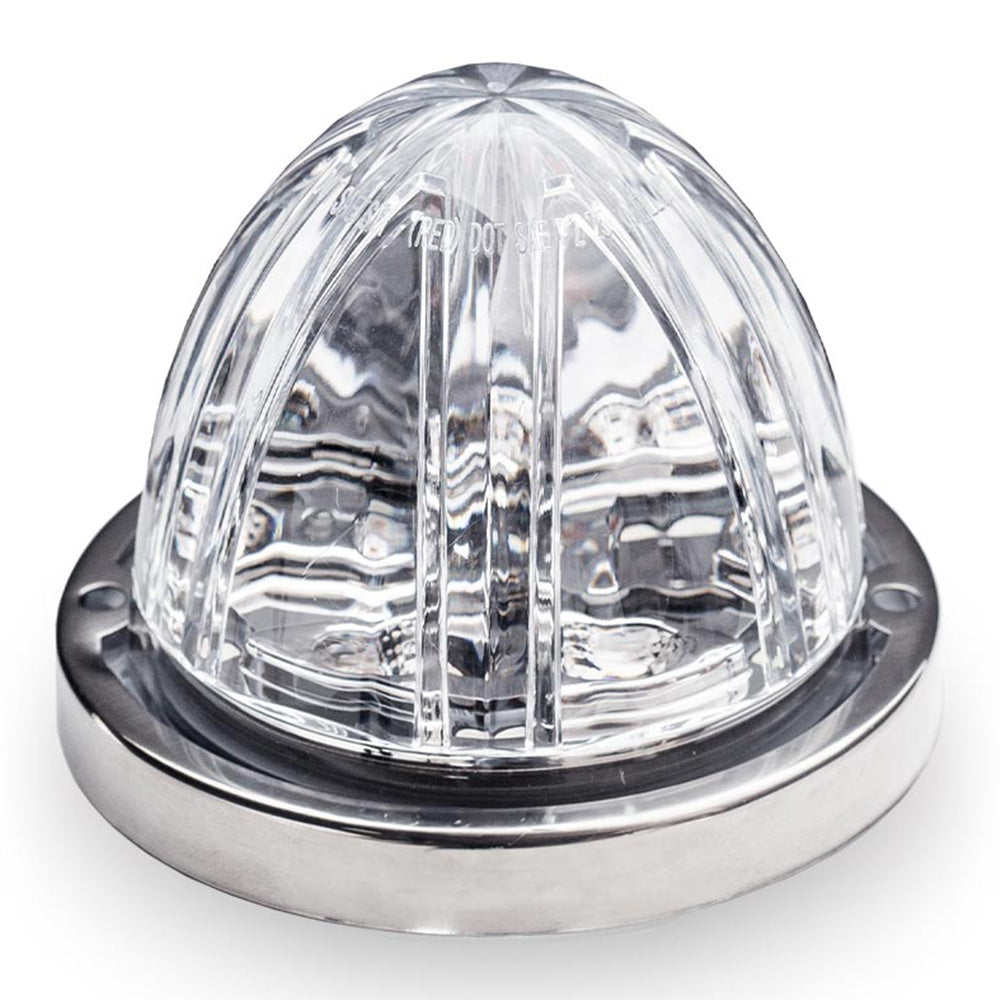 Amber/RGB Watermelon Marker Clearance Light with 21 LEDS