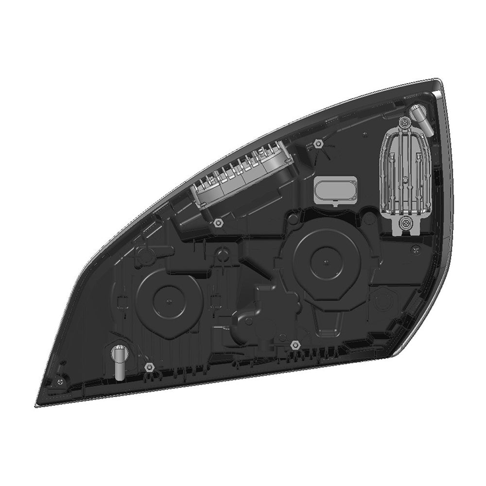 Freightliner Cascadia Black Glow LED Projector Headlight