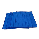 16" x 16" Microfiber Glass  Towel - 4 Pack