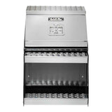 18" Wide Mouth Aluminum Step Box with Semi-Gloss Black Design