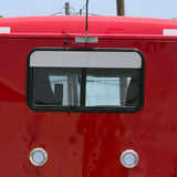5" Peterbilt 589 Stainless Steel DayCab Rear Window Chop Top