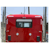 5" Peterbilt 589 Stainless Steel DayCab Rear Window Chop Top