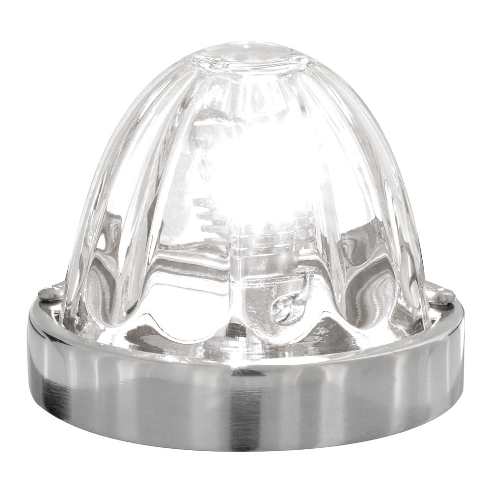 Dual Color Watermelon Glass 1156 Bulb Lens Kit