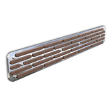 28" x 4" Polished Stainless Steel Step Plates