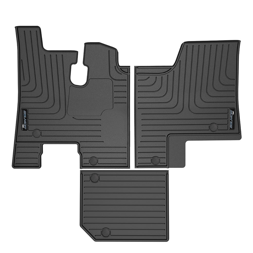 Kenworth T660, T800, W900 Floor Liners with UniPost™ Retention System - Automatic