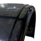 Black Fiberglass Single Axle Fender with 3" Side Drop