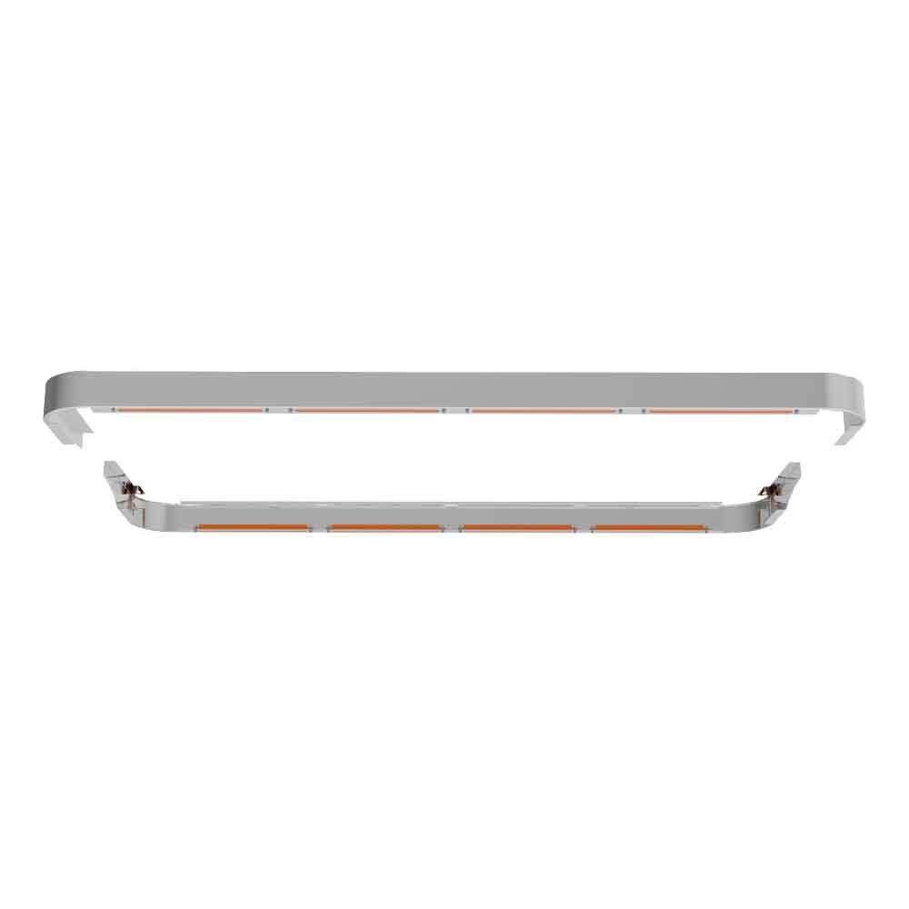 3" Peterbilt 589 Amber LED 80" Sleeper Panels
