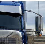 Peterbilt 589 Non Polished Mirror Arm Cab Mount Bracket