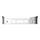 14" FL Cascadia SBA Chrome Bumper with Fog, Tow, Vent and Radar Cutouts
