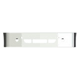 Freightliner Columbia SBA 18" Chrome Bumper 2008 and Newer with Light, Tow, and Vent Cutouts