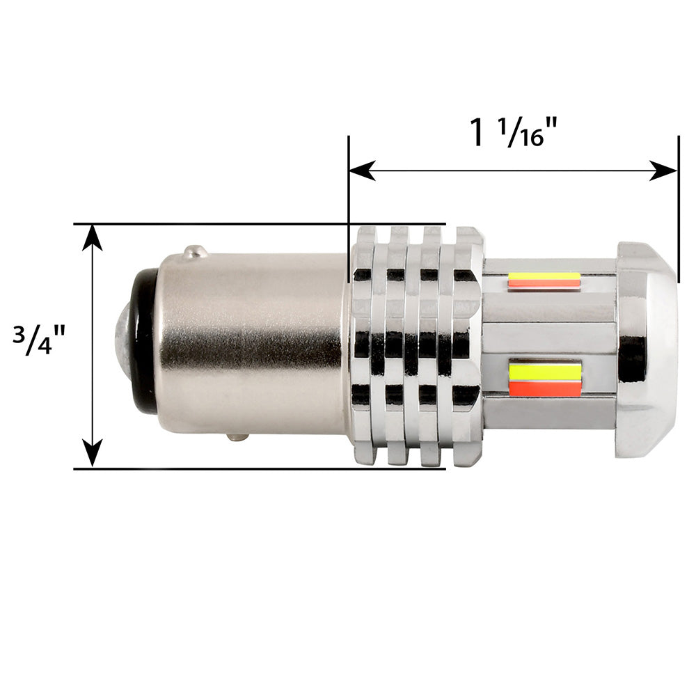 Dual Color Ultra High Power 1157 LED Bulb