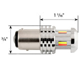 Dual Color Ultra High Power 1157 LED Bulb