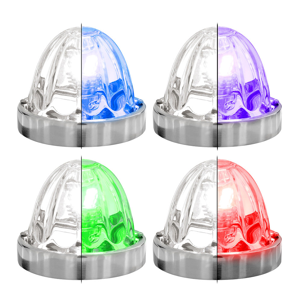 1157 Dual Color Watermelon with Classic Glass Lens and Stainless Steel Kit