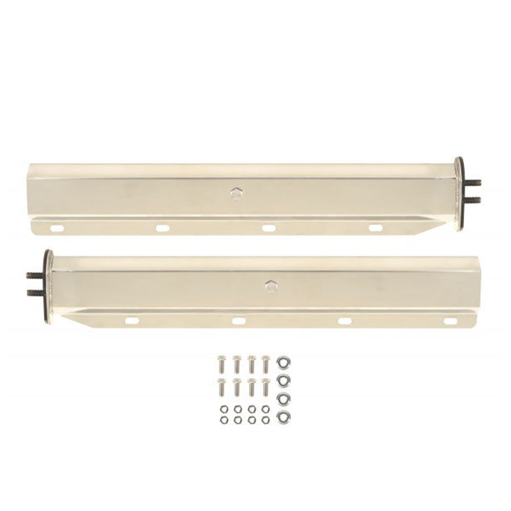 28.25" Stainless Steel Straight Mud Flap Hanger Spring Loaded