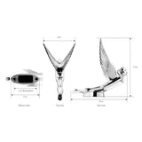 Flying Goddess Hood Ornament