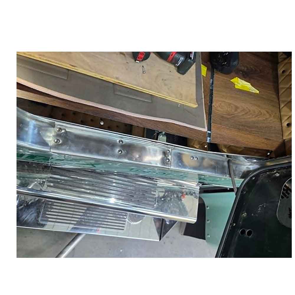 Kenworth T600, T800, W900 1990-2005 Stainless Steel Door Sills