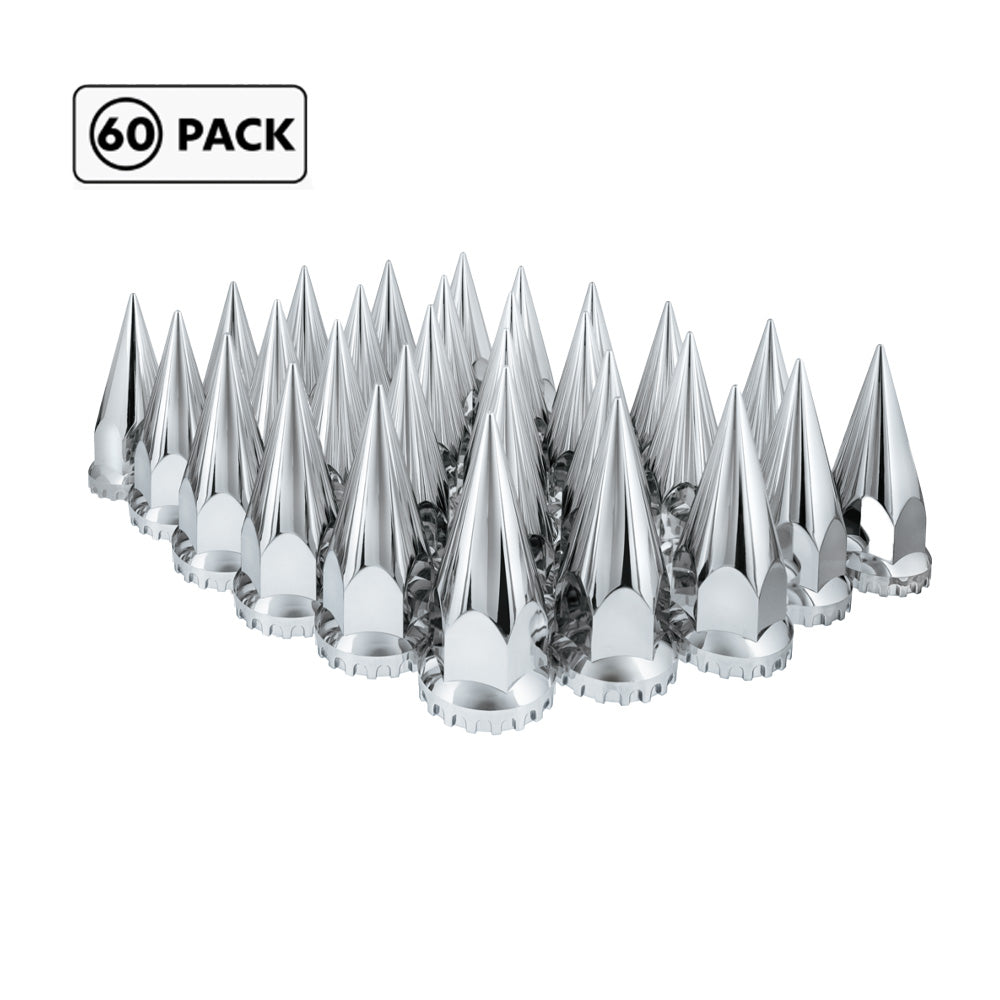 33MM Super Spike Nut Covers Push On - 60pk