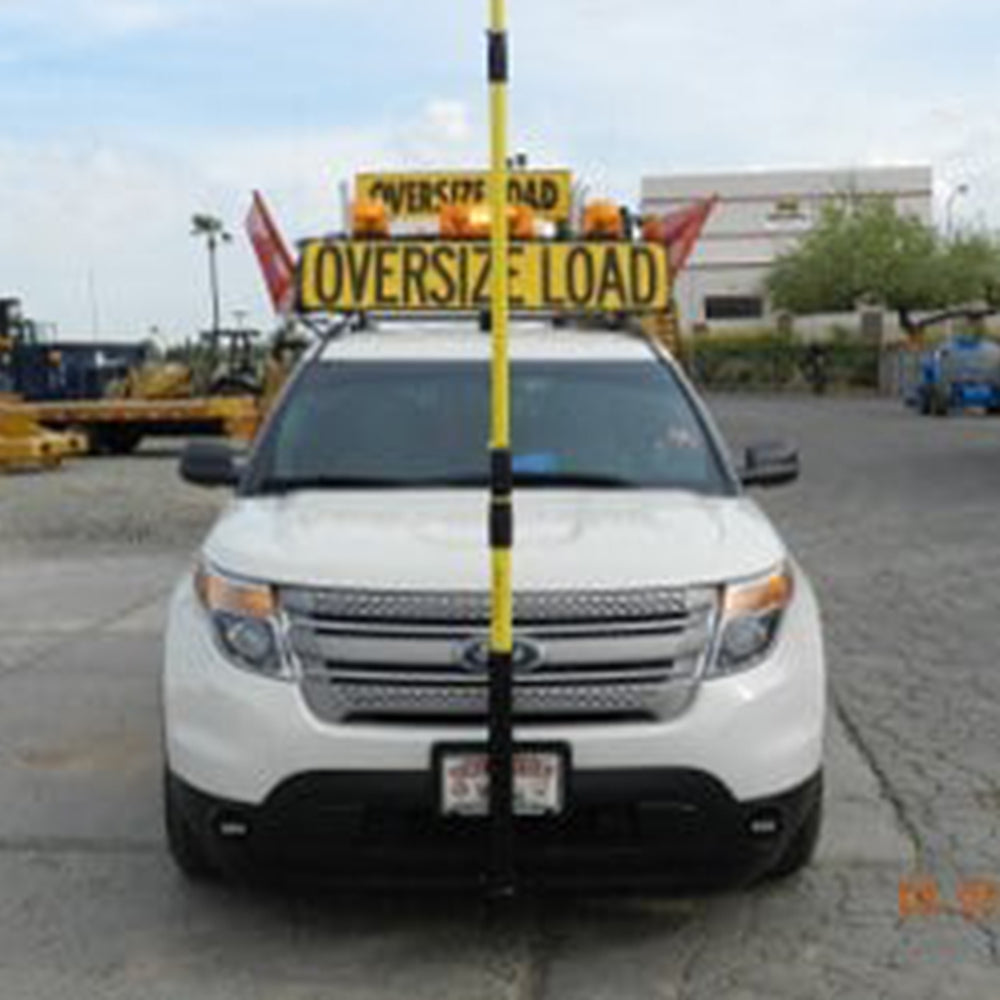 Wonder Pole ® Pilot Car High Pole, Yellow