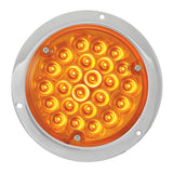 4" Round Pearl LED Light in Housing with 1157 Plug
