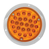 4" Round Pearl LED Light in Housing with 1157 Plug