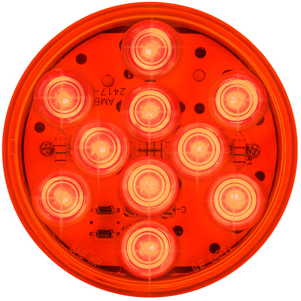 4" Round Mega 10 LED Light