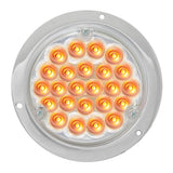4" Round Pearl LED Light in Housing with 1157 Plug