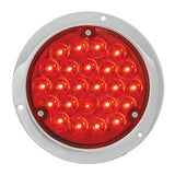 4" Round Pearl LED Light in Housing with 1157 Plug