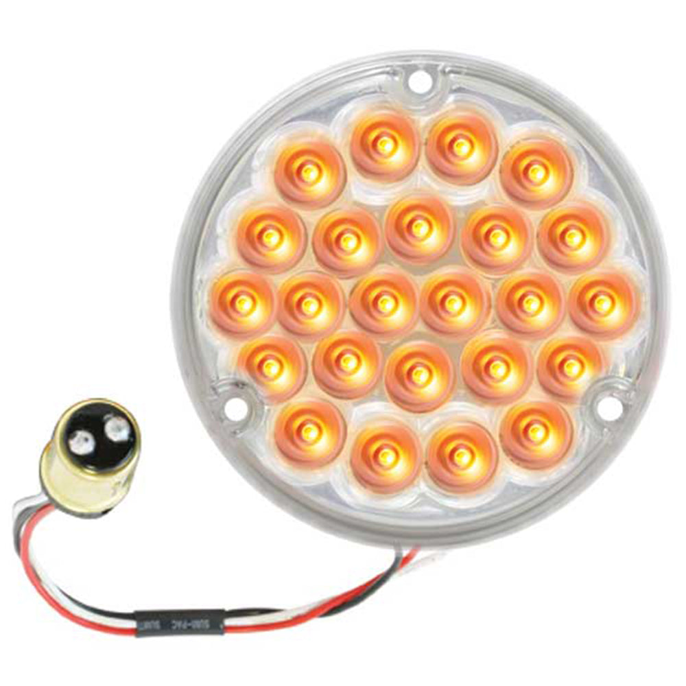 4" Round Pearl LED Replacement Light with 1157 Plug