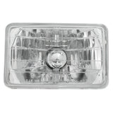 6.5" x 4" Halogen Headlamp with H4 Bulb