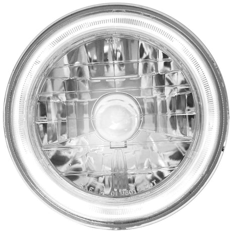 7" Round halo feature headlamp with H4 bulb