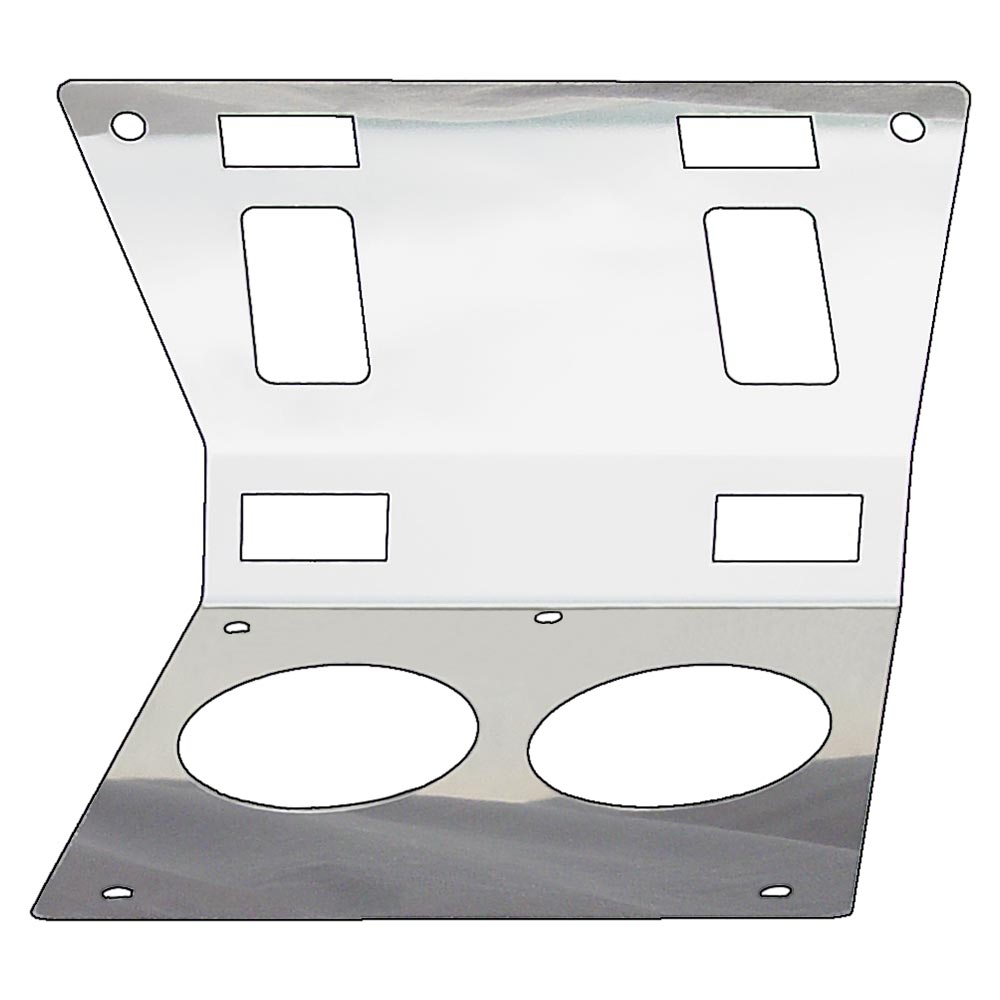 Center Console Map Light Trim for Kenworth 2004 and Older