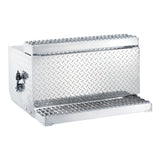 30"L Aluminum Diamond Plate Battery Box