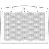 Kenworth T800 Punched Grill, Keyhole Punch