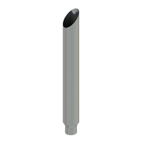 8"-5"D X 84"L mitered chrome one-piece stack