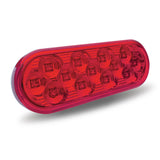 Red Oval Mirror Turn Signal & Marker Light