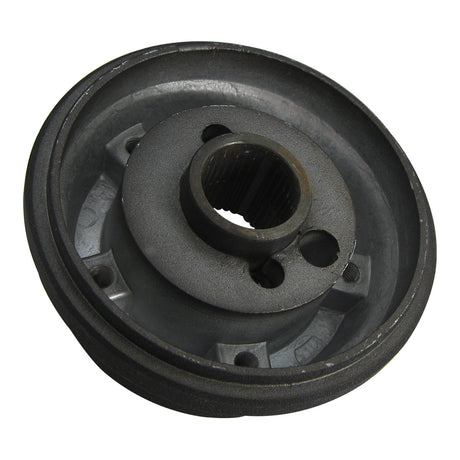 Five-hole hub adapter for Kenworth, Mack, Peterbilt, Volvo, and Western Star, close-up