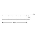 Hinged Triple Plate Holder 304 Stainless Steel