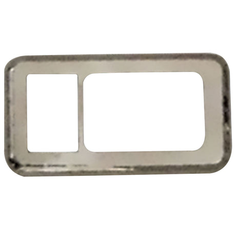 International I model chrome switch plate bezel for semi trucks