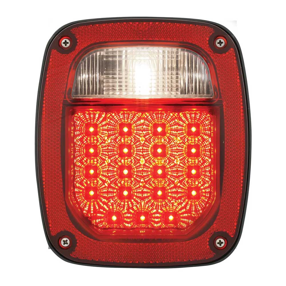 Spyder LED Three Stub Combination Tail Light
