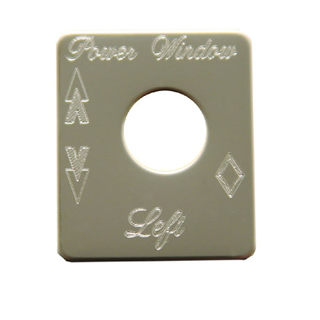 Peterbilt window left toggle switch plate for semi trucks