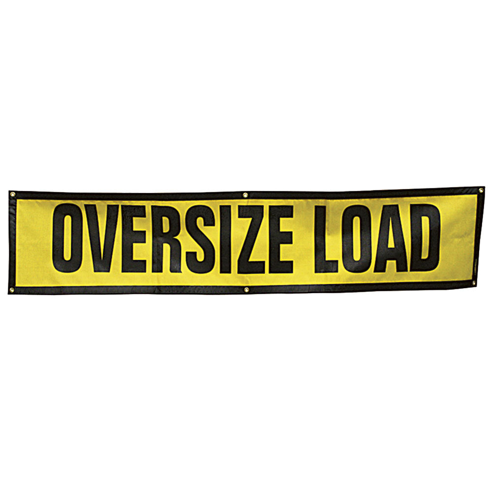 18" x 84" Oversize Load Sign with Grommets