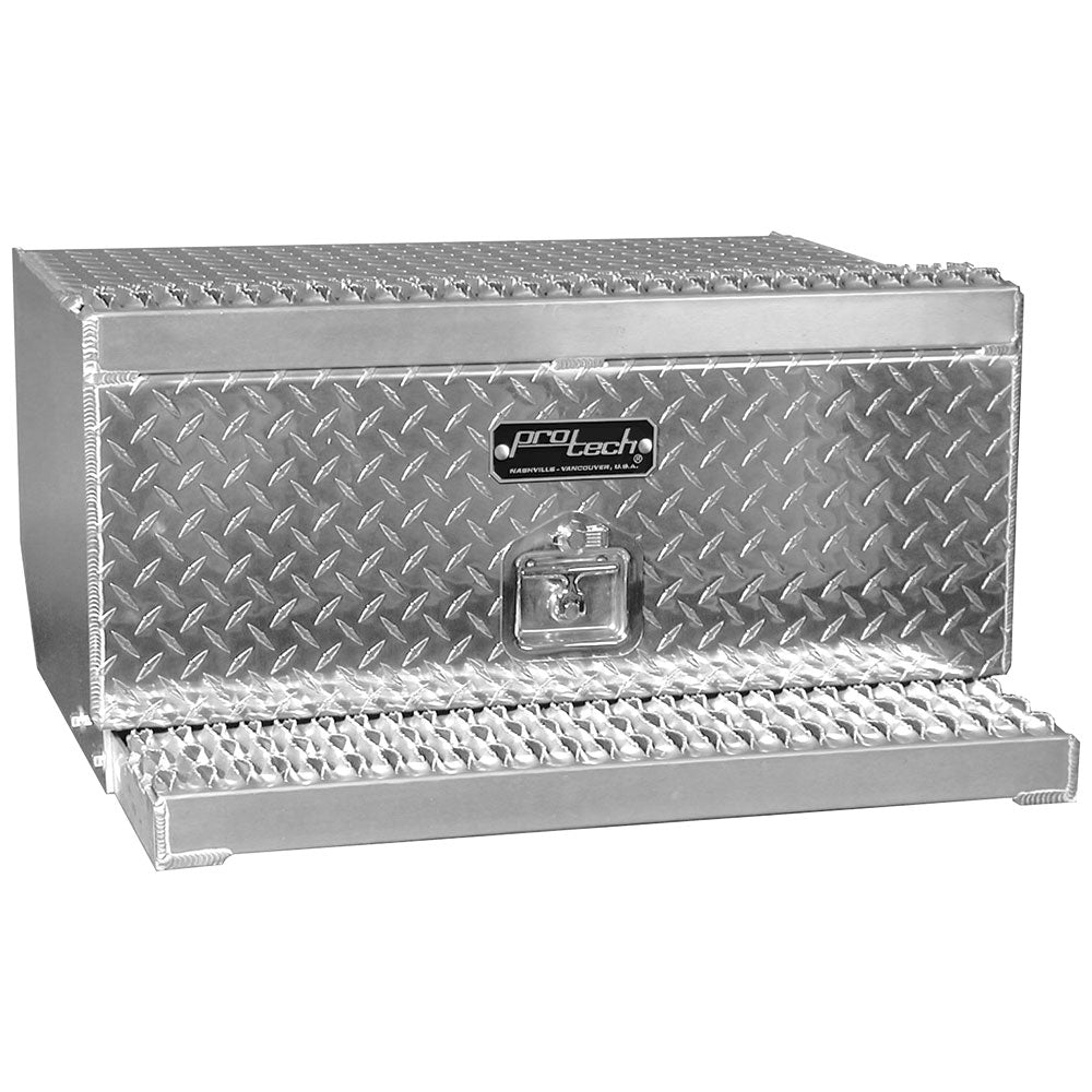 31"L x 15"H x 30"D Aluminum Cab Entry Step Box