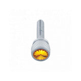 12 Pack Kenworth Amber 1-3/16" Jewel Dash Screw