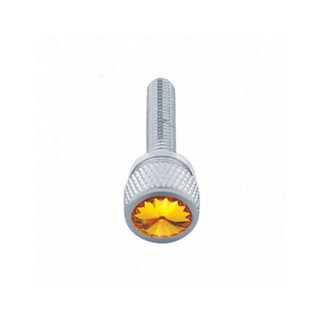 12 Pack Kenworth amber 1-3/16" jewel dash screw for semi trucks