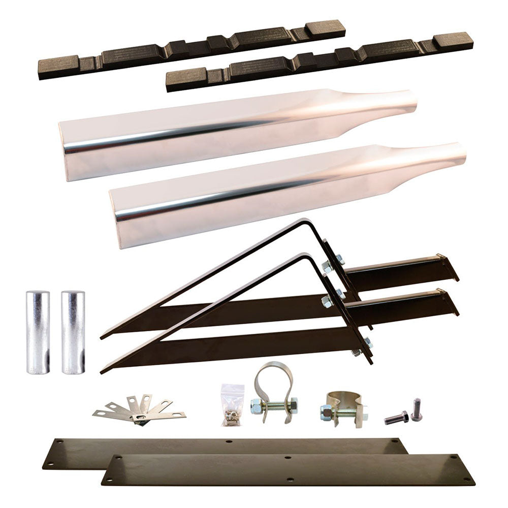 Stainless Steel Half Fender Post Mounting Kit